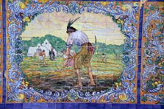 11-10 Tiled Image In Plaza Espana of The Missionary Work of Religious Orders In Mendoza.jpg
